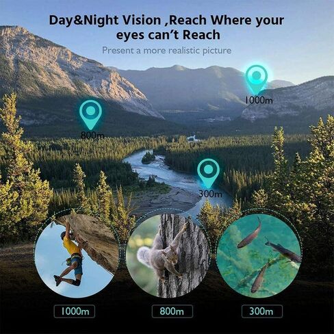 Ultra High Power 40X60 Portable Hd Night Vision Waterproof Telescope for Hiking Clear in Saudi Arabia