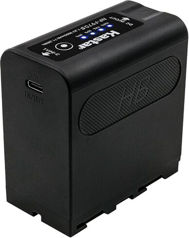 استبدال بطارية KASTAR 1 حزمة لبطارية Sony NP-F970 NP-F970S ، GVM LED480 LED520 LED672 LED 896 APUTURE AMARAN AL-H198 Al-M9 LED CAMERA LIGH in Saudi Arabia