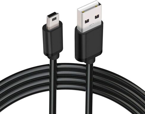 MaxLLTo USB 2.0 Type A to Mini B Cable Data Transfer Cord for Sony HDR-SR1 / HDR-SR1E / HDR-SR5 / HDR-SR5C / HDR-SR5E / HDR-SR7 / HDR-SR7E Camcorder in Saudi Arabia