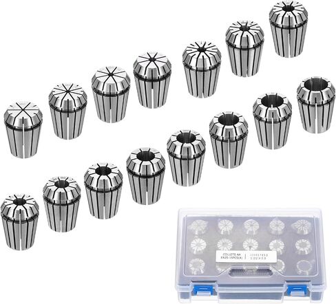 Harfington 15pcs Spring Collet Chuck Er25 2mm-20mm 65mn Veter Steel Collets for CNC Engraving Milling Tool in Kuwait