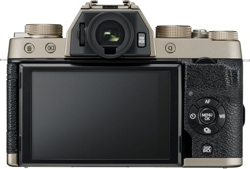 Fujifilm X-T100 Mirrorless Digital Camera w/XC15-45mmF3.5-5.6 OIS PZ Lens - Black in Saudi Arabia