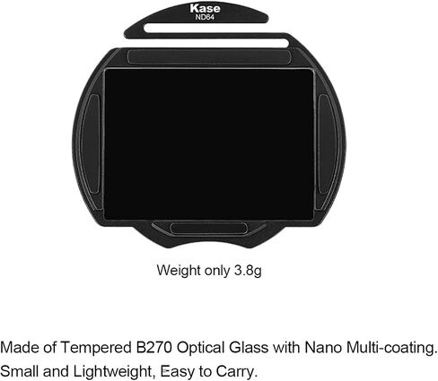 Kase 4 in 1 Clip-In CMOS Kit (MCUV/ND8/ND64/ND1000) ، مرشحات حماية الكثافة المحايدة ND و UV لـ Canon RF Mount EOS R3 R5 R5II R5C R6 R6II R7 R1 in Kuwait