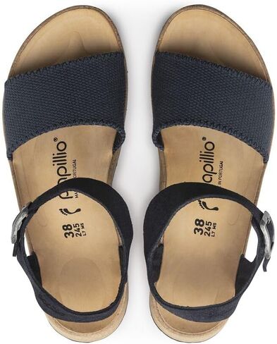Birkenstock Glenda Trendy Suede Leather-Textile Flatform Flatform مع سرير القدم Cork-Pu-ألوان وأحجام متعددة in Saudi Arabia