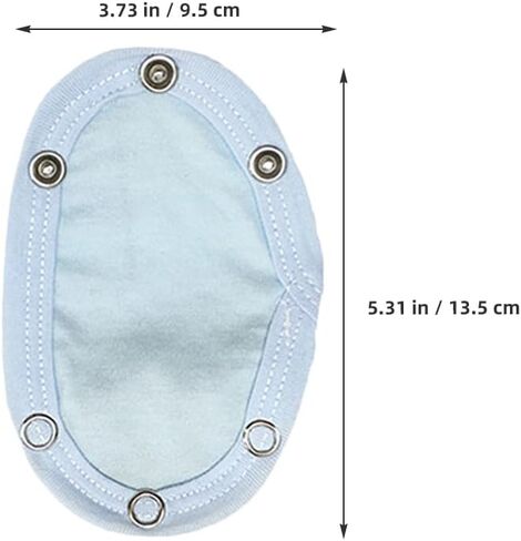 10Pcs Baby Bodysuit Extender Romper Crotch Extenter Bodysuit Jumpsuit Diaper Romper Lengthen Extend Film Onesie Extend Push Button in Saudi Arabia