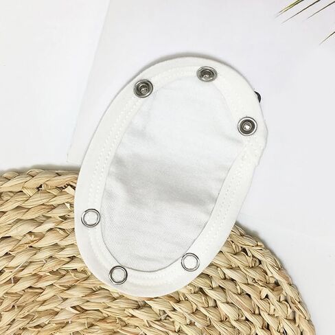 10Pcs Baby Bodysuit Extender Romper Crotch Extenter Bodysuit Jumpsuit Diaper Romper Lengthen Extend Film Onesie Extend Push Button in Saudi Arabia