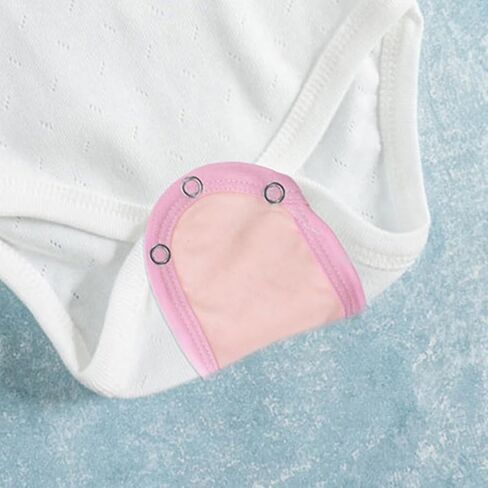 10Pcs Baby Bodysuit Extender Romper Crotch Extenter Bodysuit Jumpsuit Diaper Romper Lengthen Extend Film Onesie Extend Push Button in Saudi Arabia