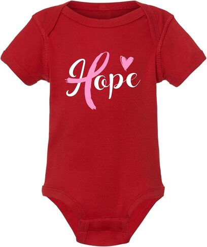 Go All Out Hope Breast Cancer Ribbon Awareness Infant Creeper in Saudi Arabia