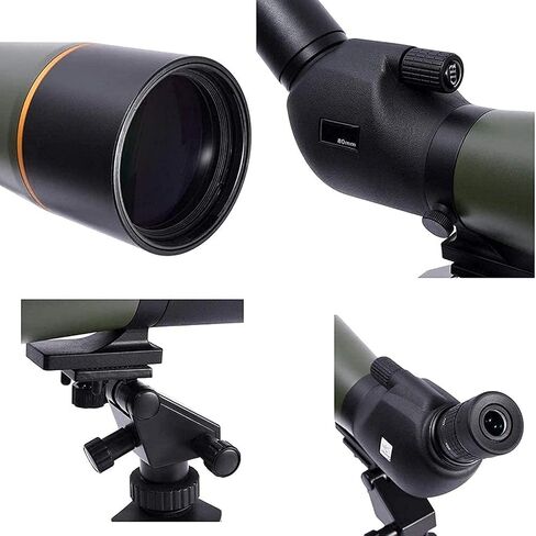 Telescope Monocular Binoculars with Zoom Right-Angle and Curved-Angle Bird Watching Bird Watching Mirror for Concert Bird Watching in Saudi Arabia