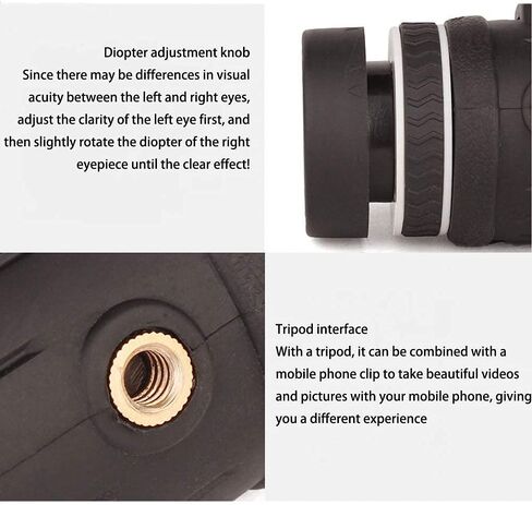 HD BAK4 PRISM FMC Lens عالي القوة مع الرؤية الليلية Life Monocular مع محول الهواتف الذكية لحفلات المسرح مشاهدة الطيور in Saudi Arabia