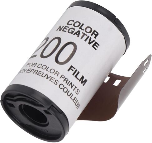 Camera Color Film 35mm ISO200 High Definition Wide Exposure High Contrast 135 Color Film for Photography Portrait and Motion s 8 Sheets Plastic in Saudi Arabia