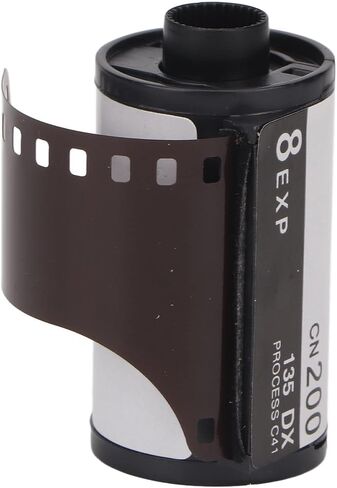 Camera Color Film 35mm ISO200 High Definition Wide Exposure High Contrast 135 Color Film for Photography Portrait and Motion s 8 Sheets Plastic in Saudi Arabia