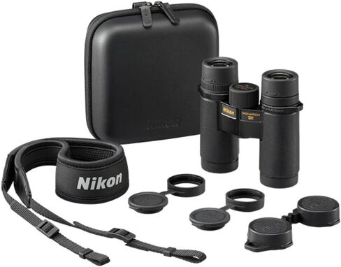 Nikon Monarch Hg 10x30 مناظير مع زجاج Ed ومجال عرض واسع (تم تجديده المعتمد) in Kuwait