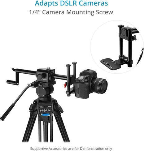 PROAIM Tango 360° Camera Rotating Dutch Angle Rig for DSLR Cameras. Height Adjustable. Payload up to 2.27kg/5lb. in Saudi Arabia