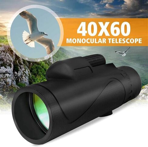 40x60 Zoom مناظير أحادية العين تكبير تصفح التلسكوب منخفض الرؤية الرؤية الليلية in Saudi Arabia