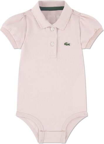 Lacoste baby-boys Classic Pique Polo Bodysuit in Saudi Arabia