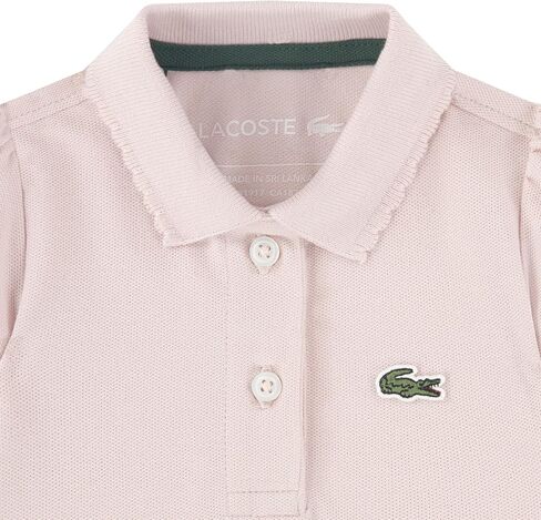 Lacoste baby-boys Classic Pique Polo Bodysuit in Saudi Arabia
