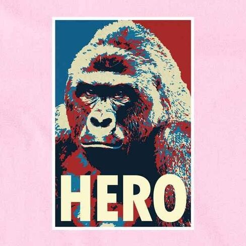 خيوط البوب ​​Harambe Pop Art Hero Meme quote ملابس سياسية طفل طفل رضيع فتاة in Saudi Arabia