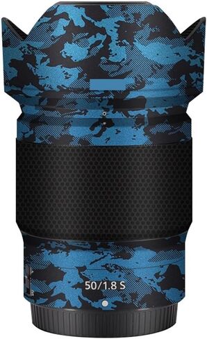 for Nikon Z 50mm F1.8S Camera Lens Sticker Coat Wrap Protective Film Body Protector Decal Skin 50 1.8(Knight Blue in Saudi Arabia