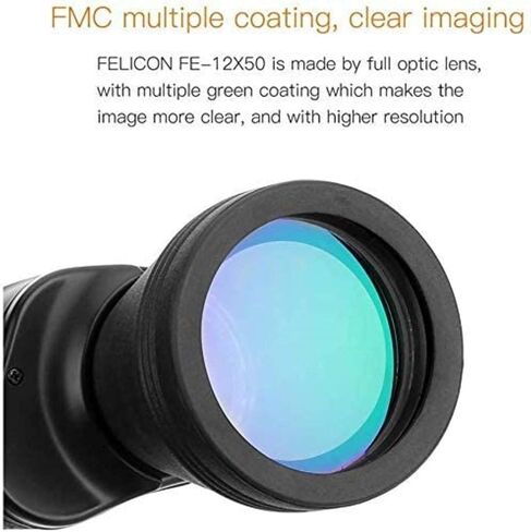 Monoculars Telescope High Power Spotting Scope Telescope,12x50 Binoculars for Kids Adults,Compact Professional Binoculars Telescope Bird Watching Stargazing Concerts Football Binoculars in Saudi Arabia