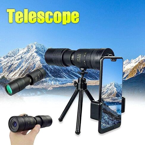 Telescope - 4K 10-300x40mm PRISM PRISM MONOCULAL SMART SMARTLER - FOG FOG- in Saudi Arabia