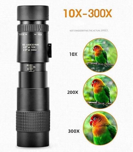 Telescope - 4K 10-300x40mm PRISM PRISM MONOCULAL SMART SMARTLER - FOG FOG- in Saudi Arabia