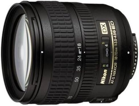 Nikon 18-70mm f/3.5-4.5g ed if AF-S DX Nikkor Zoom Lens-White Box (عبوة كبيرة) (متجددة) in Saudi Arabia