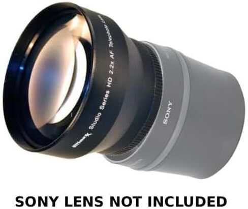متوافق مع Sony VCL-DH1774 74mm 2.2x عدسة Super Teapto + مجموعة تصفية 3 قطع ، تشمل الأشعة فوق البنفسجية ، CPL و FluorSENT + (حلقات الخطوات من 74 مم إلى 72 مم) in Saudi Arabia