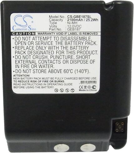 بطارية كاميرون سينو لليكا TCA1100 ، TCA1700 ، TCA1800 ، TPS1000 ، TPS2000 ، TPS2003 PN: LEICA GEB187 ، GEB87 2100MAH / 25.20WH in Saudi Arabia