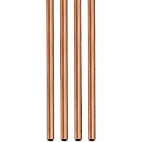 أنبوب نحاسي DTGN 7.5 مم × 0.5 مم × 300 مم (ODxWall TxL) - 4 عبوات - جيد لإطار ديكور DIY لمعدات الآلات - أنابيب معدنية مستديرة in Kuwait
