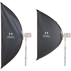 Harlowe Quick Release Softbox Set 1 × 4 قدم / 2x3ft (30x120 / 60x90) مع القوس القابلة للتبديل ومكس. in Kuwait