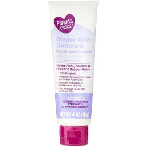 Parent's~Choice Diaper Rash Ointment, 40% Zinc Oxide, 4 oz. (Pack of 1) in Kuwait