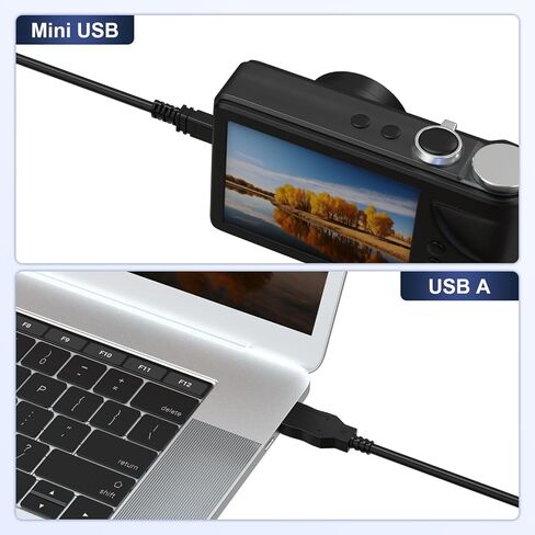 i-usb7 الكاميرا الكابل USB Cable Cable نقل سلك متوافق مع Pentax Optio Cameras K100D ، K200D ، E30 ، E40 ، E50 ، E60 ، E75 ، E80 ، L20 ، L50 ، MX ، P70 ، P80 ، S ، S4 ، S40 ، T20 ، in Kuwait