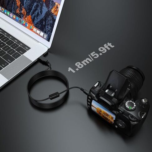i-usb7 الكاميرا الكابل USB Cable Cable نقل سلك متوافق مع Pentax Optio Cameras K100D ، K200D ، E30 ، E40 ، E50 ، E60 ، E75 ، E80 ، L20 ، L50 ، MX ، P70 ، P80 ، S ، S4 ، S40 ، T20 ، in Kuwait