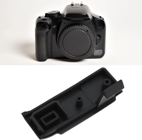 2Pcs Camera MIC Rubber Cover Cap Replacement Protective Lid Compatible with Canon EOS 450D in Saudi Arabia