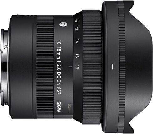 Sigma 10-18mm f/2.8 DC DN Contemporary Lens Sony E (MFR Part #207965) Bundle Ideal for Professional Portraits Weddings Indoor/Outdoor Adventure, Wildlife, Travel and Photography use + Accessories in Saudi Arabia