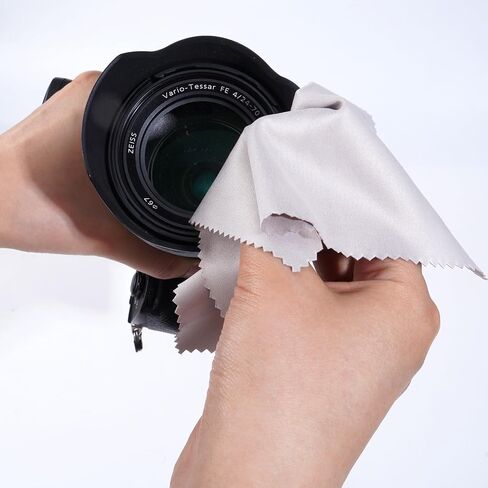 Microfiber Cleaning Cloth, 6 Pack Eye Glasses Cleaner Wipes Glasses Cleaning Cloth for Screens in Saudi Arabia
