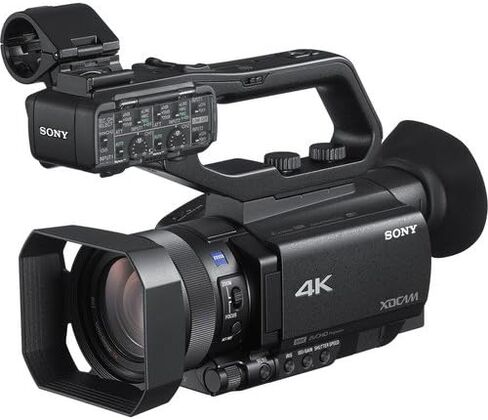 Sony PXW-Z90V 4K HDR XDCAM مع AF هجين سريع (PXW-Z90V) مع بطاقة ذاكرة 64 جيجابايت ، بطارية إضافية وشاحن ، مرشح الأشعة فوق البنفسجية ، ضوء LED ، حالة ، عدسة تليفوتوغرافية ، عدسة زاوية عريضة ، أكثر-متقدمة (متجددة) in Kuwait