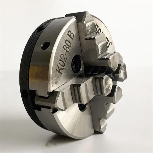 Lathe Chuck 80mm 4 Jaw Lathe Chuck K02-80 Mini Wood Chuck Manual Chuck for Wood Lathe in Saudi Arabia