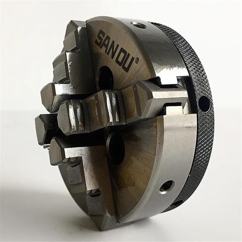 Lathe Chuck 80mm 4 Jaw Lathe Chuck K02-80 Mini Wood Chuck Manual Chuck for Wood Lathe in Saudi Arabia