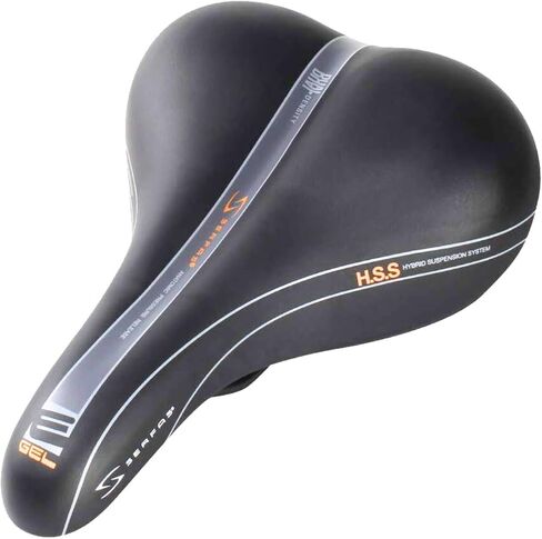 SERFAS Bicycle, Saddle, Comfort, Shock Absorption, Dual Density in Saudi Arabia