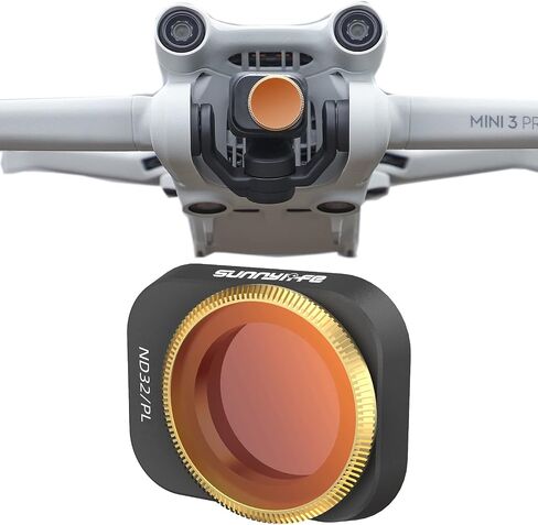 مجموعة 3 فلاتر صغيرة لـ DJI Mini 3 Pro/Mini 3 RC ملحقات الطائرة بدون طيار ND UV CPL MCUV ND-PL طقم مرشح عدسة الكاميرا قابل للتعديل (CPL+ND8+ND16) in Kuwait