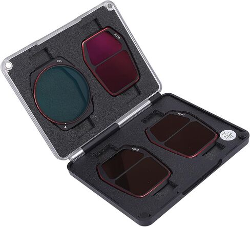 4 in 1 ND & CPL Filter Set for AIR 3S, CPL + ND16 + ND32 + ND64 Polarizer Neutral Density Drone Lens Filter for AIR 3S Accessories in Saudi Arabia