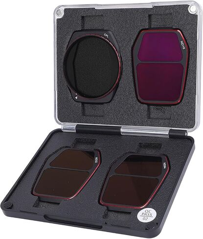 4 in 1 ND & CPL Filter Set for AIR 3S, CPL + ND16 + ND32 + ND64 Polarizer Neutral Density Drone Lens Filter for AIR 3S Accessories in Saudi Arabia