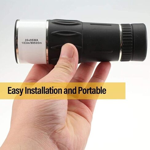 Portable Binoculars High Power, 8X25 Hd Monocular for Adults Waterproof and Fogproof Telescope, Bak4 Prism for Concerts Traveling, Camping Outdoor Telescope, monocular in Saudi Arabia