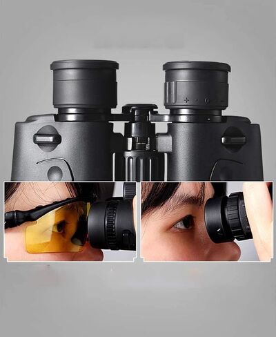 Monoculars Telescope High Power 10X50 Wide Angle Binoculars Birds Watching,50MM Large Diameter Blue Film Waterproof Binocular-High and Low Temperature Adaptation Binoculars in Saudi Arabia