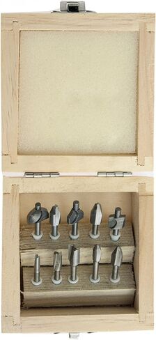SE 10-Piece Mini Router Bits Set for Dremel Tools - 82210RB in Saudi Arabia