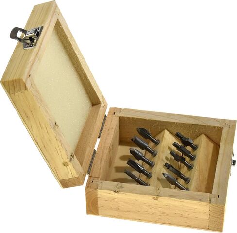 SE 10-Piece Mini Router Bits Set for Dremel Tools - 82210RB in Saudi Arabia