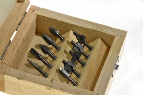 SE 10-Piece Mini Router Bits Set for Dremel Tools - 82210RB in Saudi Arabia