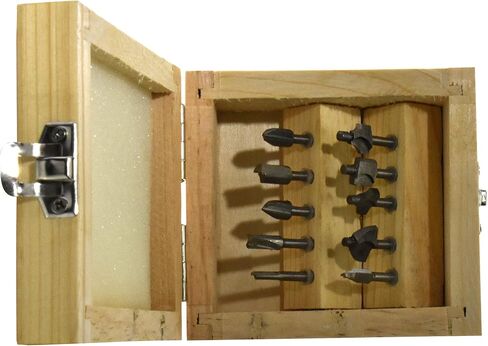SE 10-Piece Mini Router Bits Set for Dremel Tools - 82210RB in Saudi Arabia