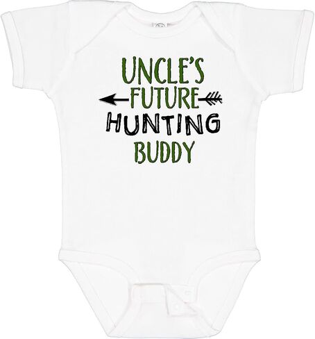 inktastic Uncles Future Hunting Buddy Baby Bodysuit in Saudi Arabia